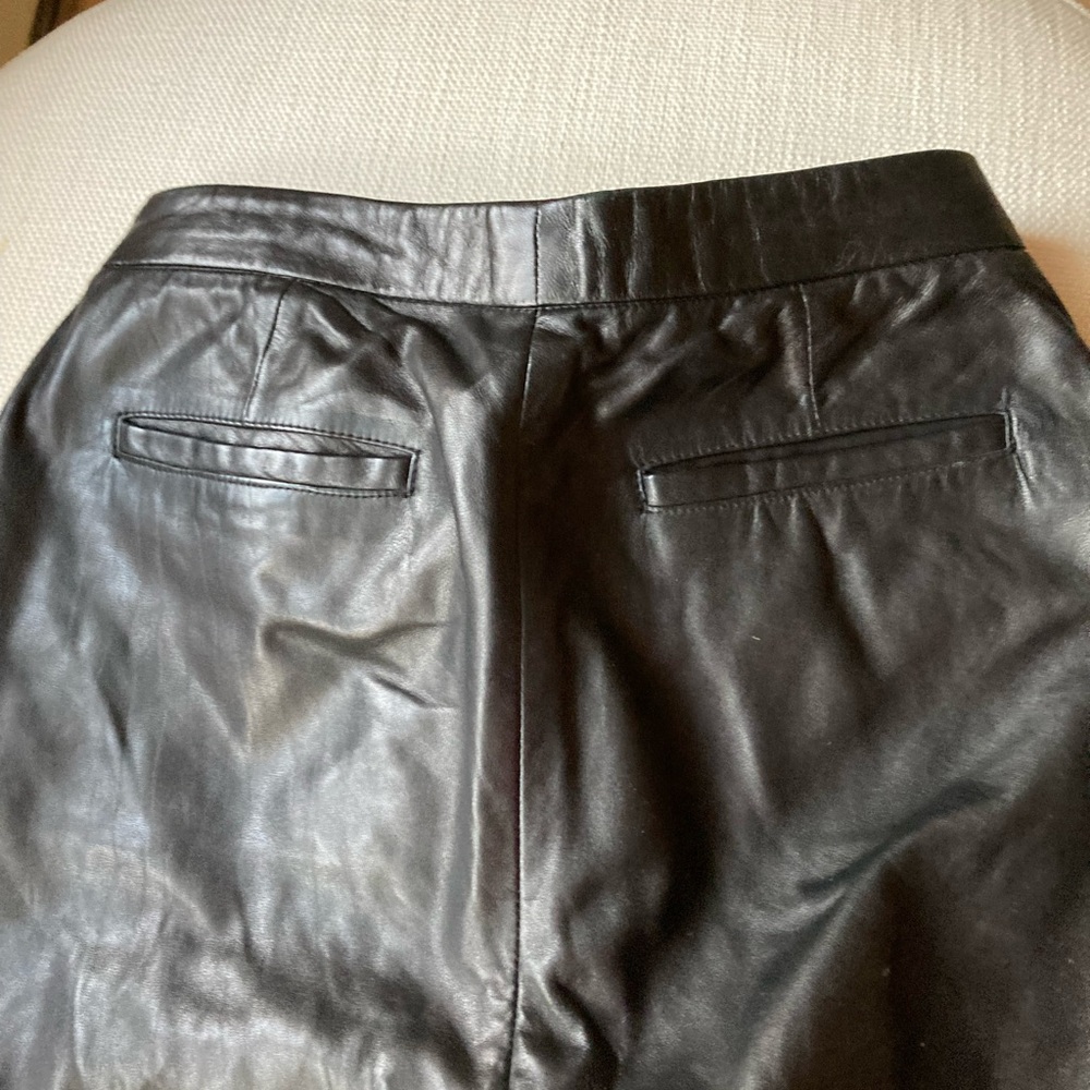 Banana Republic Genuine leather pants - Picture 2 of 5